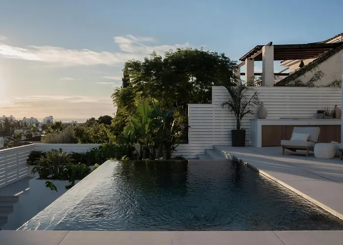 De Lujo Con Piscina Y Vista Al Mar - 8 Pers. - Es-175-54 Marbella
