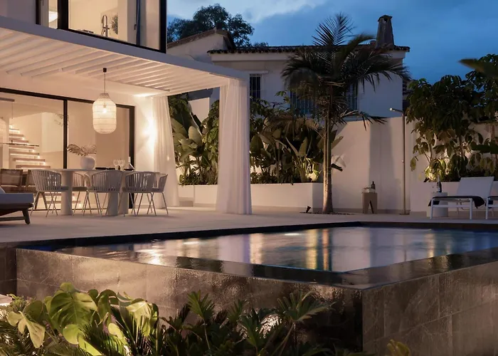 De Lujo Con Piscina Y Vista Al Mar - 8 Pers. - Es-175-54 Marbella
