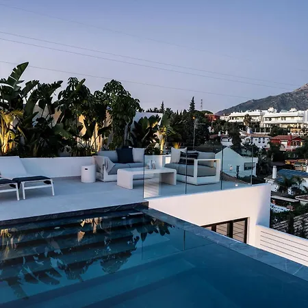 De Lujo Con Piscina Y Vista Al Mar - 8 Pers. - Es-175-54 וילה מארבלה